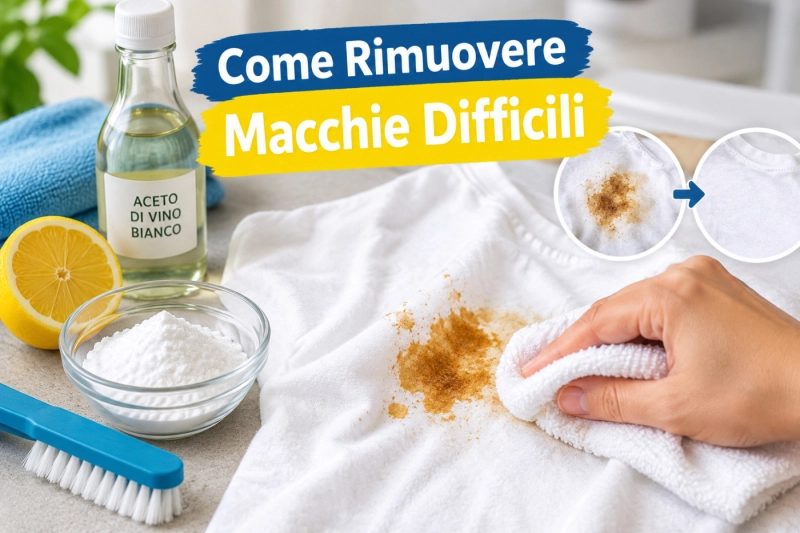 Come Rimuovere Macchie Difficili: How to Remove Tough Stains