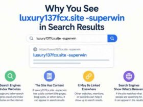 Why You See luxury137fcx.site -superwin in Search Results