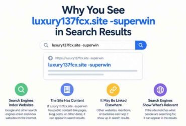 Why You See luxury137fcx.site -superwin in Search Results